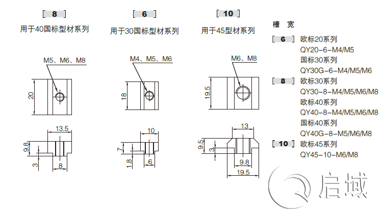 滑塊螺母安裝圖